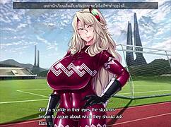 监狱学园动漫运动场展开狂野性爱大戏