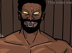 vampire queen dominated by big black cock in hentai