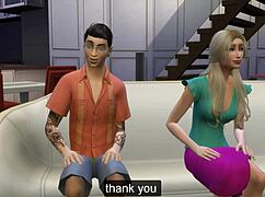 同事好奇心爆棚，秀出身材，第一次就干上了