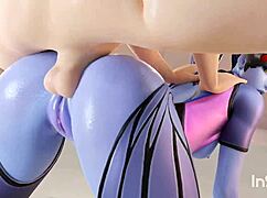 Overwatch’s Widowmaker in action in this hot as hell compilation