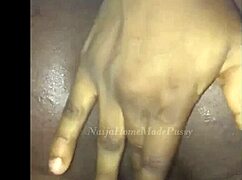 naijahomemade close-up dive into a wild wet pussy exploration.