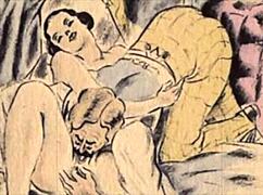 Vintage Erotic Illustration Sparks Raw Retro Desire