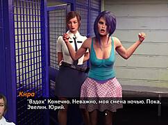 this redhead whore is naked and getting cunilingus at work in photo hunt hentai