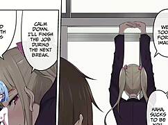 why do gals gather at imaizumi’s house for fun?