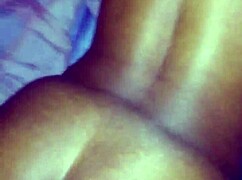 Ebony Shakes Phat Ass Teasing Masturbation Fetish