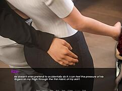 Kate探索秘书角色扮演，撩裙挑逗