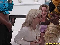 i feel like a gangbang with my bestie and eight huge dicks railing me