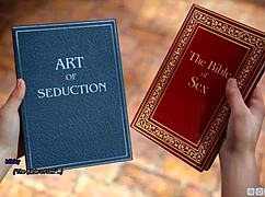 in the library, a bookworm teen with huge tits and perfect ass experiences amateur anal fucking