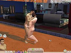 does the straight sim guy give in to gay temptation?