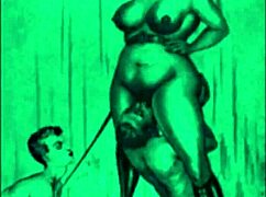 Vintage Erotic Illustration Showcases Retro Anime Style