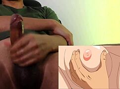 Does the busty blonde crave his cock?