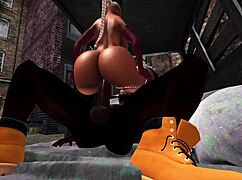 黑人猛干亚洲女警在货车里