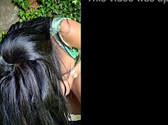 Dru takes on Brazilian chick for wild garden banging