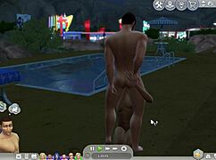 does the straight sim guy give in to gay temptation?