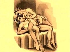 Back in the day, folks loved sketching these vintage erotic drawings for fun.