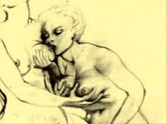 Back in the day, folks loved sketching these vintage erotic drawings for fun.