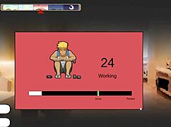 Cheating big boobs wife in hentai game! 😜 Handyman Legend part 2 gets steamy!