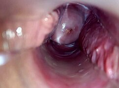 见过这么近距离拍下的湿润阴道高潮吗？