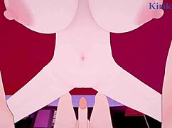 桐谷直叶在刀剑神域Hentai场景中超激烈