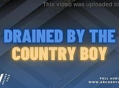A gay audio story of an alpha male country boy who is a Cuckold