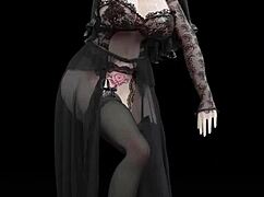 Weak Yin裸舞，TikTok风格MMD纯3D成人动漫冒险！