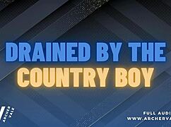 A gay audio story of an alpha male country boy who is a Cuckold