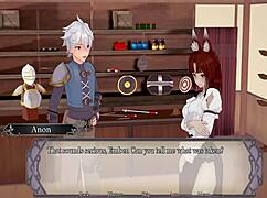 hg isekai fantasy p3 finally getting these girls in the bed for hentai anime fun 😏