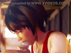 3D色情运动员被教练在紧身衣中猛干，大奶和大屁股爆炸！