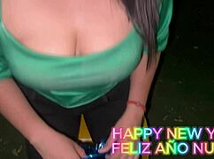 On New Year's I Met A Woman In The Park And She Showed Me Her Tits And We Went To Fuck