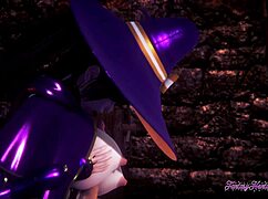 genshin impact hentai 3d - mona boobjob and fucked hard!