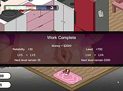 Cheating big boobs wife in hentai game! 😜 Handyman Legend part 2 gets steamy!