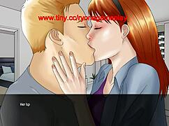 Pretty red haired lady in zb complex new hentai ryona game