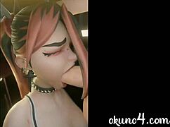 哟，看这些疯狂3D色情片段我最好的收藏！