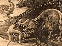 Exclamatory-Provocative Vintage erotic drawings that will blow your mind!