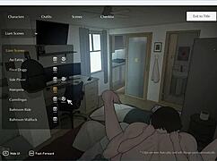 Netorare game: Tenants of the Dead scenes 3