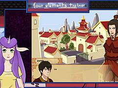 探索阿祖拉原神淋浴场景湿身诱惑