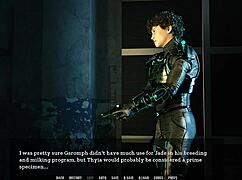 in the unending void, she desires fertilization through intense sex with a curvy character