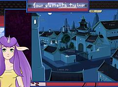 探索阿祖拉原神淋浴场景湿身诱惑