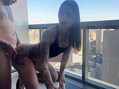 Can Sister-In-Law's Panty Visit on Hotel Balcony Shock You?