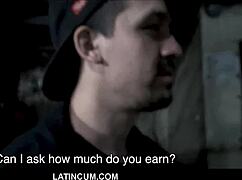 Amateur straight spanish latino guy paid to fuck gay twink