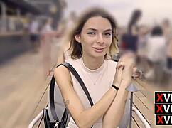 Taxi Pickup in Bucharest Turns Into Outdoor Blowjob