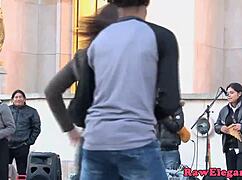 Glamour French Babe Interracial Assfucked!