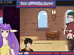 探索阿祖拉原神淋浴场景湿身诱惑