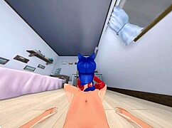 天啊！动漫色情游戏Mita Cappie各种狂野姿势做爱！