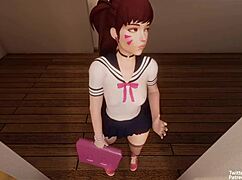 D.Va Blowjob in Detention