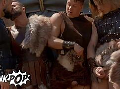 Battle Of Gods Turns Into Intense Orgy With Tyler Berg And Malik Delgaty