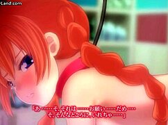 嘿，这火辣红发动漫妹子玩得超野超骚！