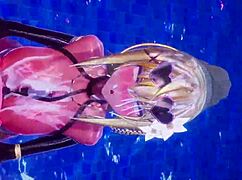 konosuba characters get wild in steamy bikini sex scenes.