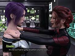 stranded in space milfs compete with teen 18+s for huge boobs