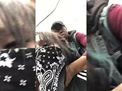 Emo Slut Banged Hard in Public